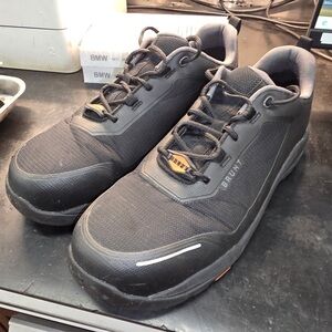 Brunt Men's Black Work Boots